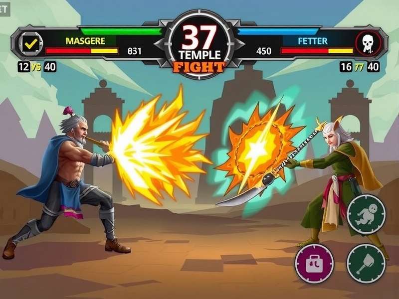 Lassi Fierce Fight game screenshot showing intense battle